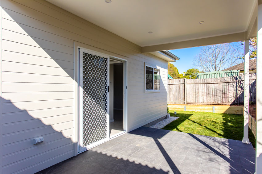 granny flat alfresco area